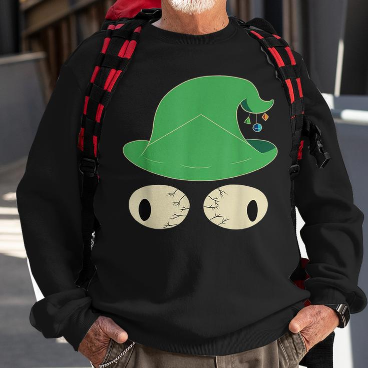 Inscryption Lonely Wizard Face Psychological Card Game Scary Scary Sweatshirt Gifts for Old Men
