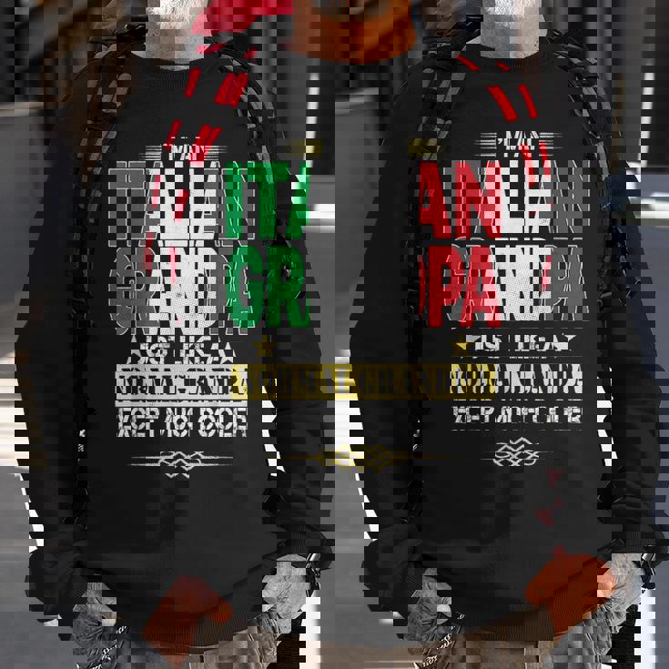 Italian Grandpa Fathers Day Gifts Sweatshirt Gifts for Old Men