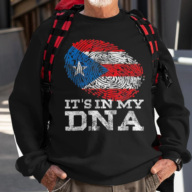 It's In My Dna Puerto Rico Rican Hispanic Heritage Month Sweatshirt Gifts for Old Men