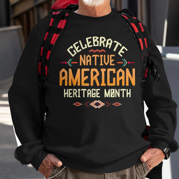 It's All Indian Land Proud Native American Heritage Month Sweatshirt Gifts for Old Men