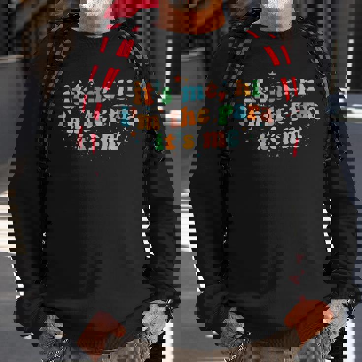 Its Me Hi Im The Para Its Me Sweatshirt Gifts for Old Men