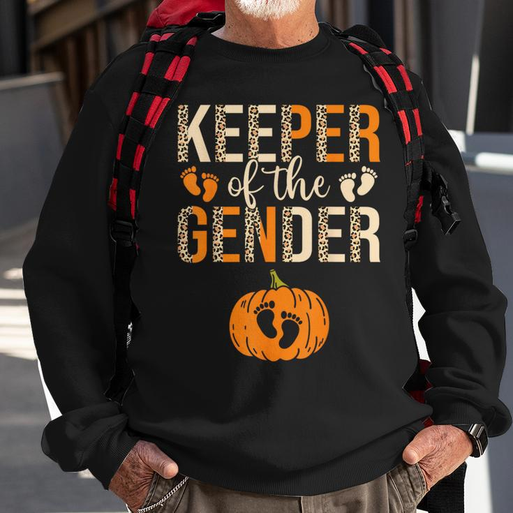 Keeper Of The Gender Reveal Baby Announcement Halloween Sweatshirt Gifts for Old Men