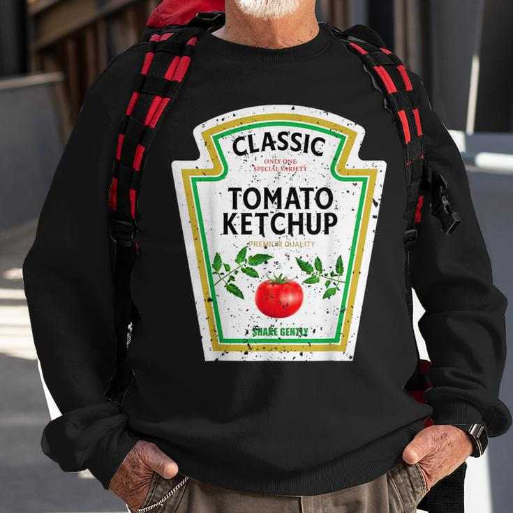 Ketchup Halloween 2023 Costume Matching Couple Mustard Mayo Sweatshirt Gifts for Old Men