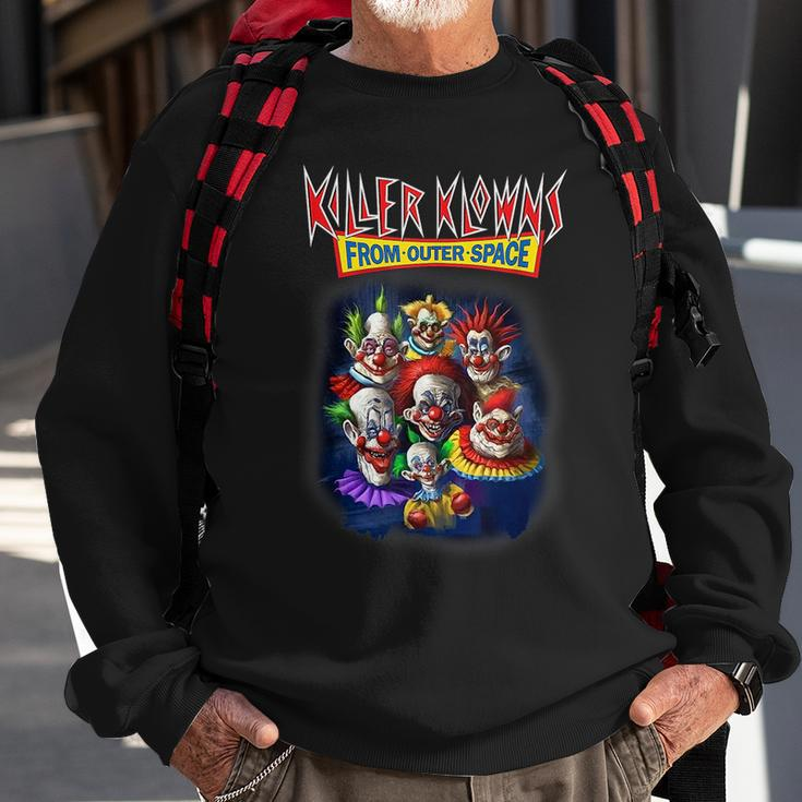 Killer Klowns From Outer Space Funny Clown Men Space Funny Gifts Sweatshirt Gifts for Old Men