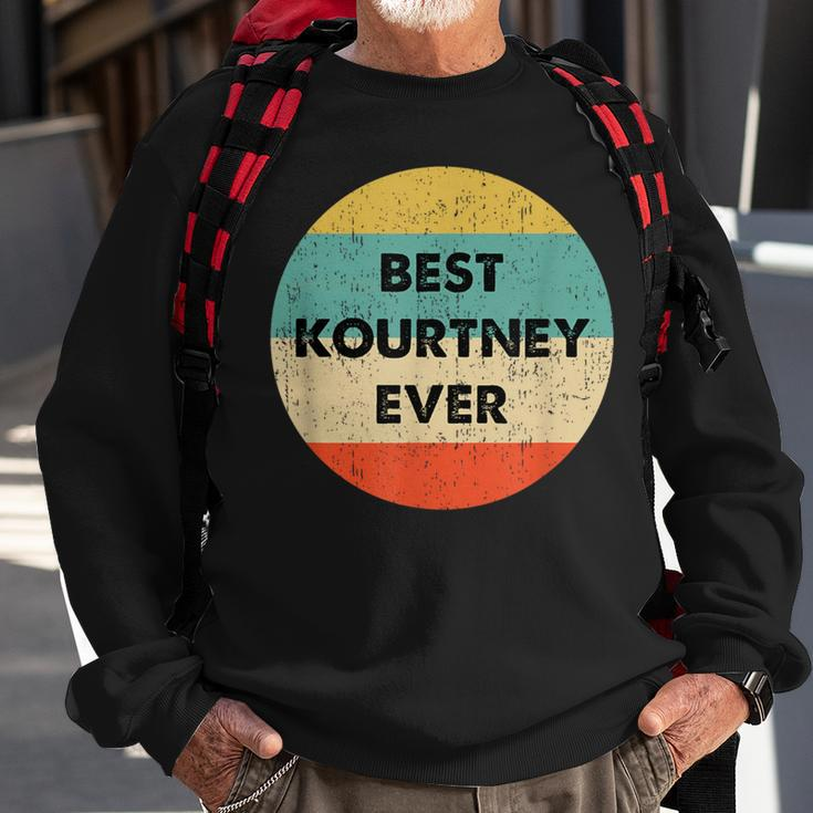 Kourtney Name Sweatshirt Gifts for Old Men