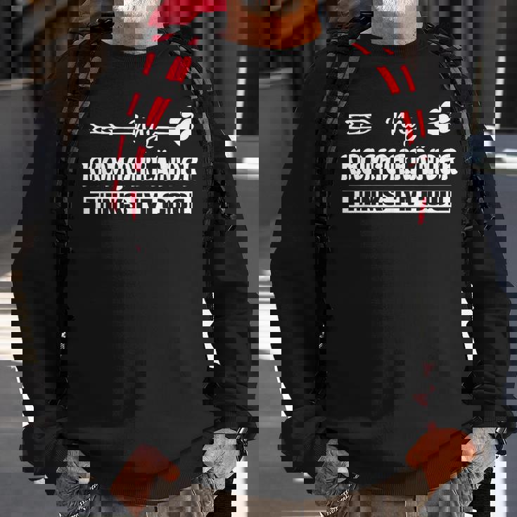 Kromfohrländer Owners Sweatshirt Gifts for Old Men