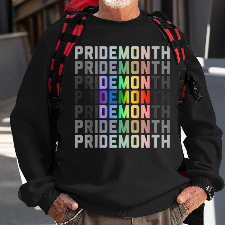 Lgbtqia Pride Month Design - Gaypride Love Sweatshirt Gifts for Old Men