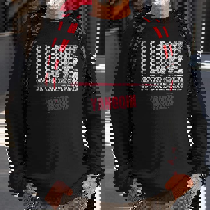 I Love Yangqin Musical Instrument Music Musical Sweatshirt Gifts for Old Men