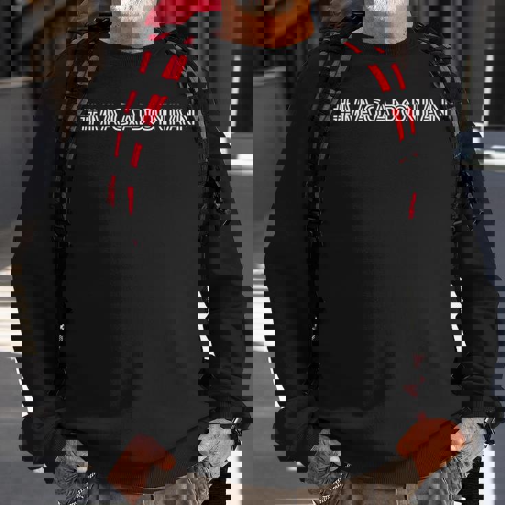 Magadonian Sweatshirt Gifts for Old Men