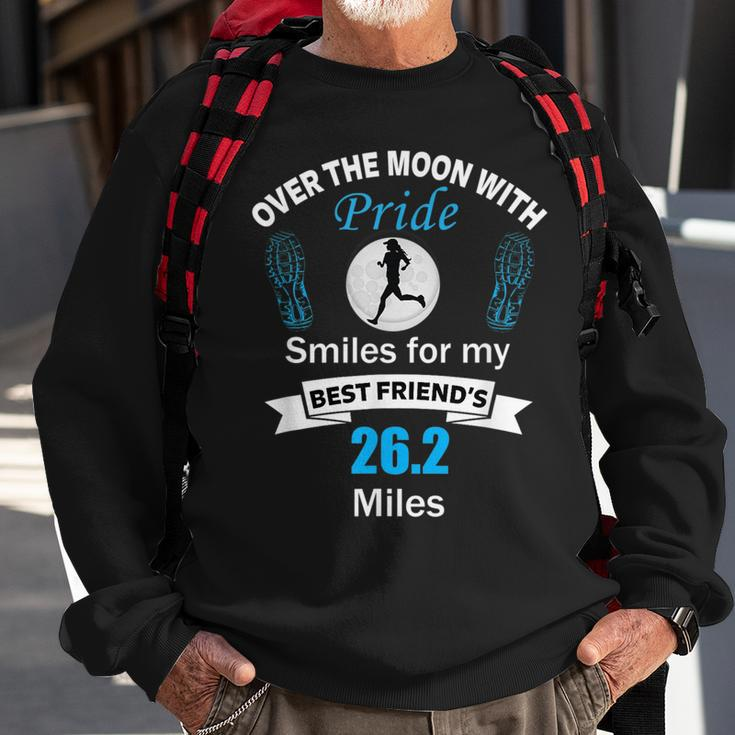 Marathon Support Best Friend 262 Miles Race Runner Sweatshirt Gifts for Old Men