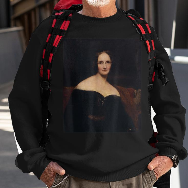Mary Shelley Writer Author Novelist Gothic Horror Writer Sweatshirt Gifts for Old Men