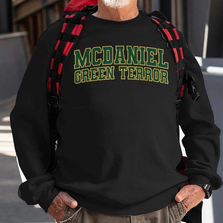 Mcdaniel College Green Terror 01 Sweatshirt Gifts for Old Men