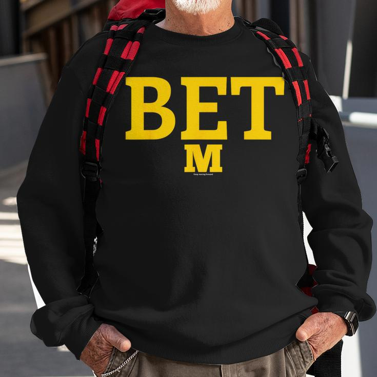 Michigan Bet Vs The World Sweatshirt Gifts for Old Men