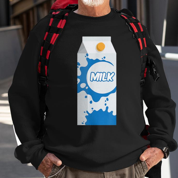 Milk Carton For Dairy Lover Sweatshirt Gifts for Old Men
