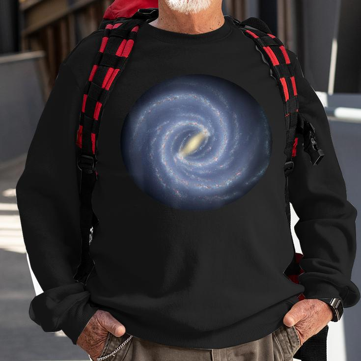 Milky Way Which Contains Solar System Space Geek Sweatshirt Gifts for Old Men