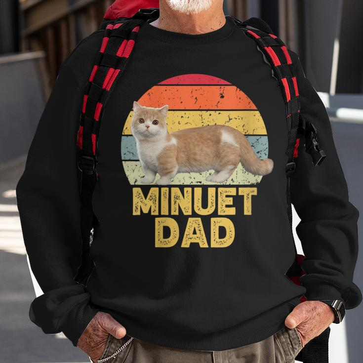 Minuet Napoleon Cat Dad Retro For Cats Lover Sweatshirt Gifts for Old Men