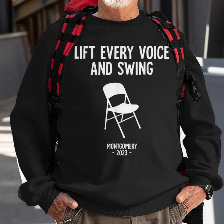 Montgomery Riverfront Brawl Chair Alabama Black History Sweatshirt Gifts for Old Men