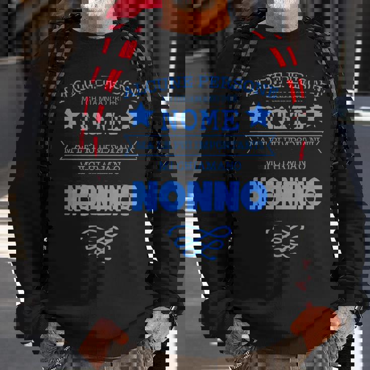 Most Important People Call Me Grandpa Italian Words Sweatshirt Gifts for Old Men