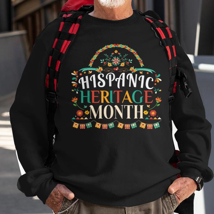 National Hispanic Heritage Month Celebration Proud Hispanic Sweatshirt Gifts for Old Men