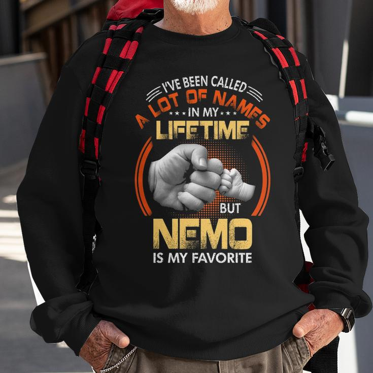 Nemo Grandpa Gift A Lot Of Name But Nemo Is My Favorite Sweatshirt Gifts for Old Men