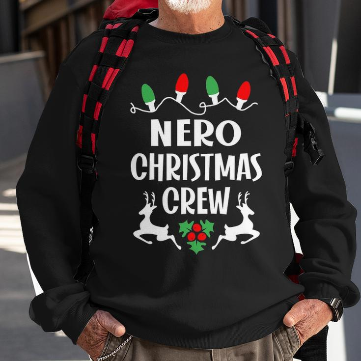 Nero Name Gift Christmas Crew Nero Sweatshirt Gifts for Old Men