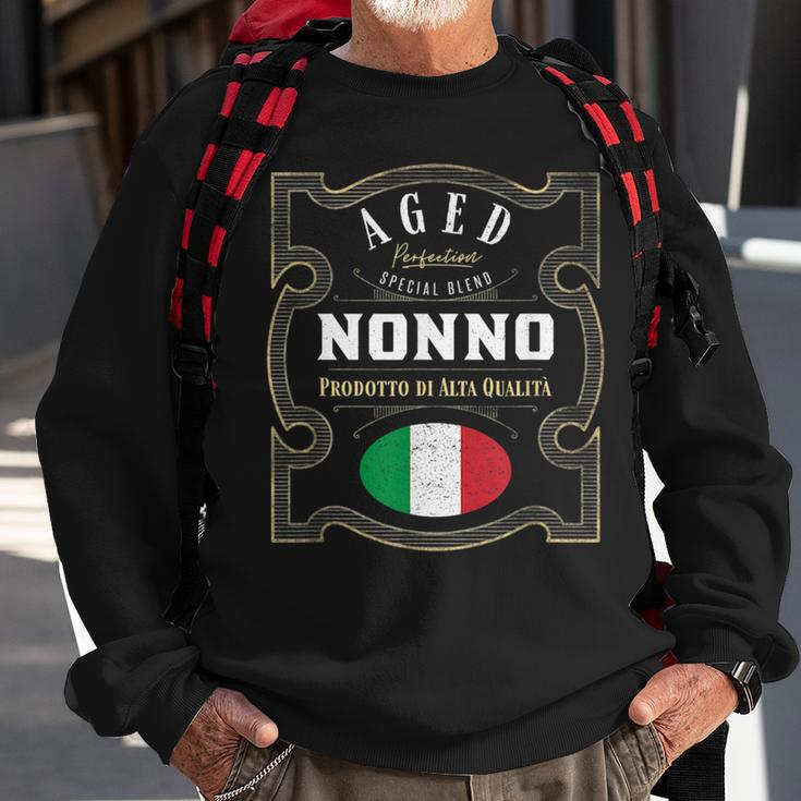 Nonno Aged Perfection – Funny Italian Grandpa Sweatshirt Gifts for Old Men