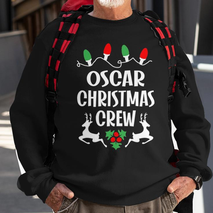 Oscar Name Gift Christmas Crew Oscar Sweatshirt Gifts for Old Men