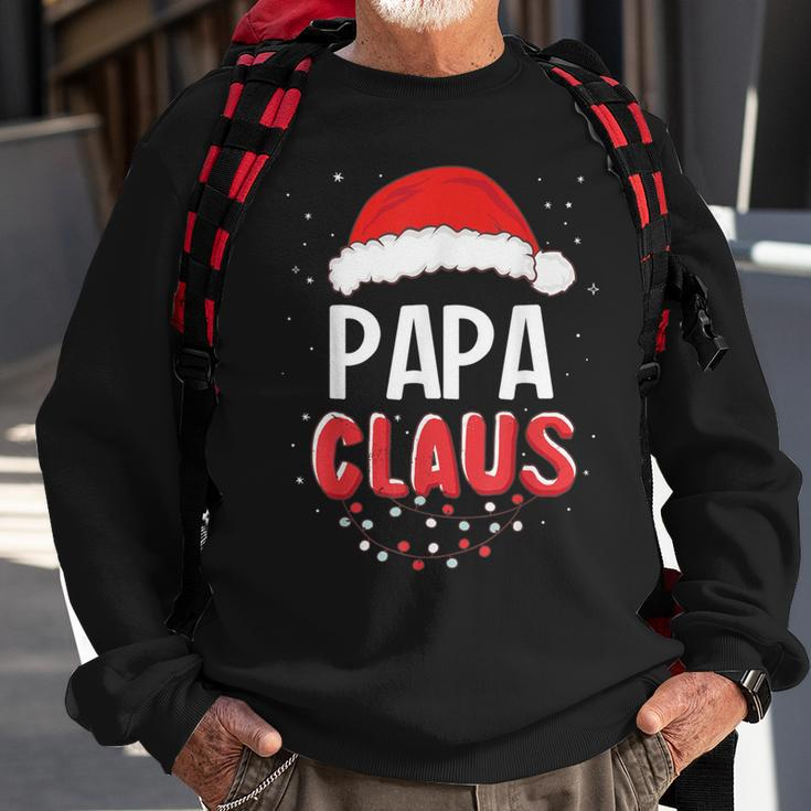 Papa Santa Claus Christmas Matching Costume Sweatshirt Gifts for Old Men