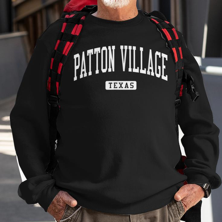 Patton Village Texas Tx Vintage Athletic Sports Sweatshirt Gifts for Old Men