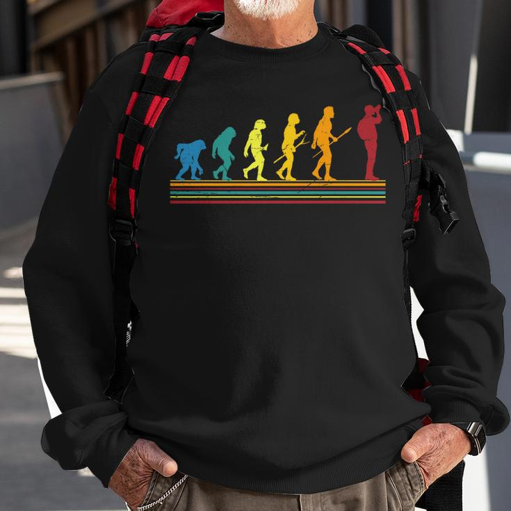 Photography Evolution Retro Style Photographer Sweatshirt Gifts for Old Men