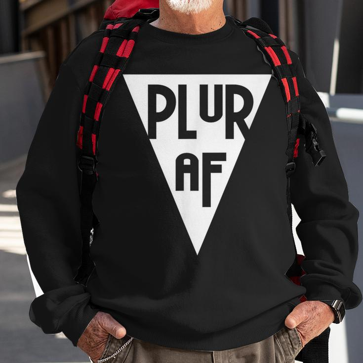 Plur Af Edm Music Sweatshirt Gifts for Old Men