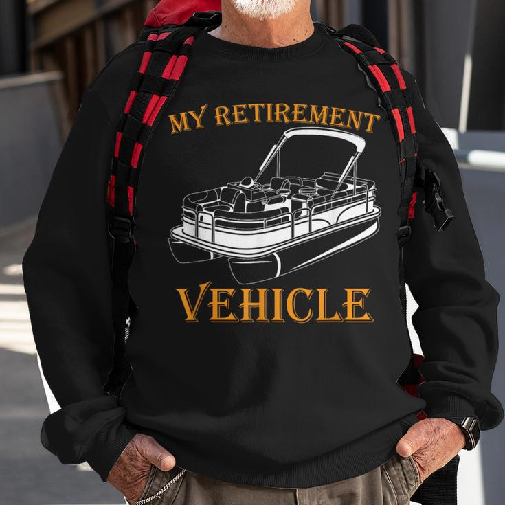 Pontoon Lover | Retirement | Boat Captain | Pontoon Sweatshirt Gifts for Old Men