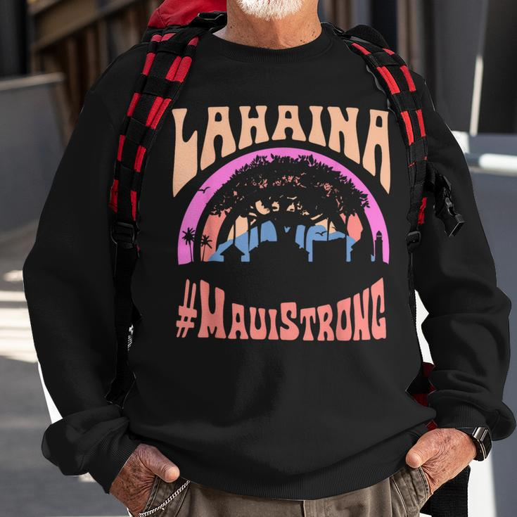 Pray For Maui Hawaii Strong Apparel Matching Family Sweatshirt Gifts for Old Men