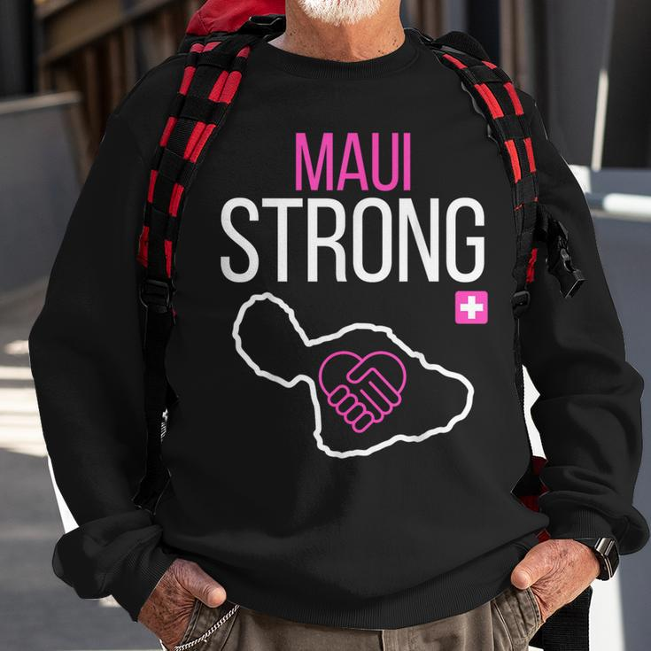 Pray For Maui Hawaii Strong Sweatshirt Gifts for Old Men