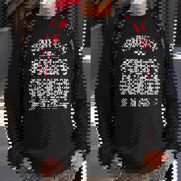 Promoted To Great Grandad Est2023 Vintage New Dad Funny Gifts For Dad Sweatshirt Gifts for Old Men Promoted To Great Grandad Est2023 Vintage New Dad Funny Gifts For Dad Sweatshirt Gifts for Old Men