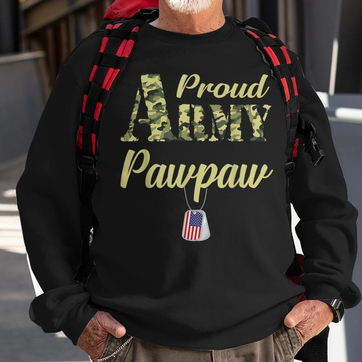 Proud Army Pawpaw Military Pride Gift For Mens Sweatshirt Gifts for Old Men