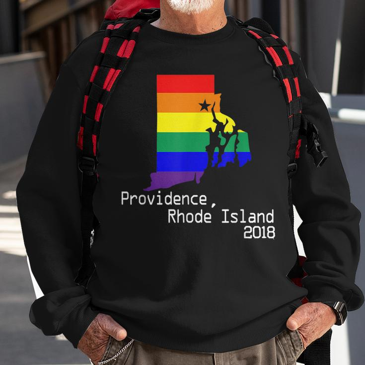 Providence Rhode Island 2018 Lgbt Pride Gay Pride Sweatshirt Gifts for Old Men