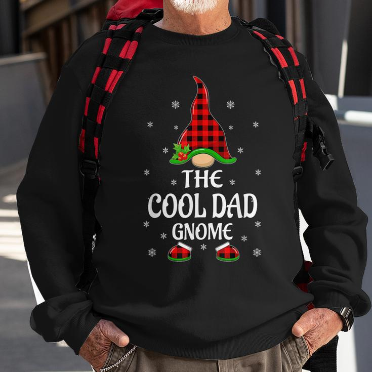 Red Buffalo Plaid Matching The Cool Dad Gnome Christmas Sweatshirt Gifts for Old Men