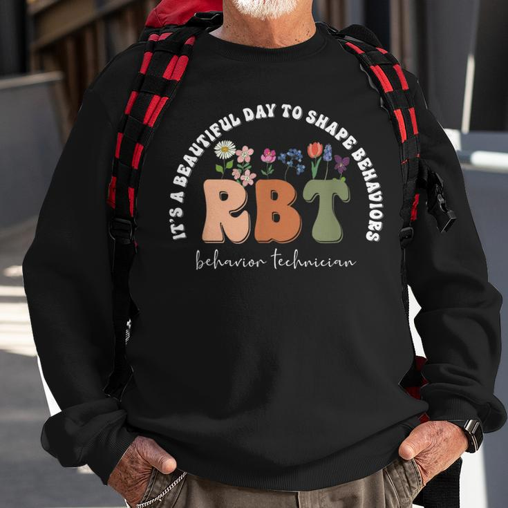 Registered Behavior Technician Rbt Behavior Therapist Aba Sweatshirt Gifts for Old Men