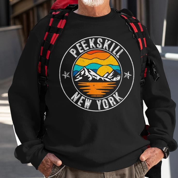 Retro 70S 80S Peekskill New York Ny Sweatshirt Gifts for Old Men