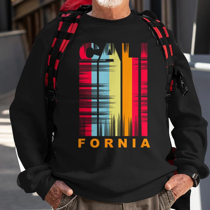 Retro 70S California Souvenir Vintage Sweatshirt Gifts for Old Men
