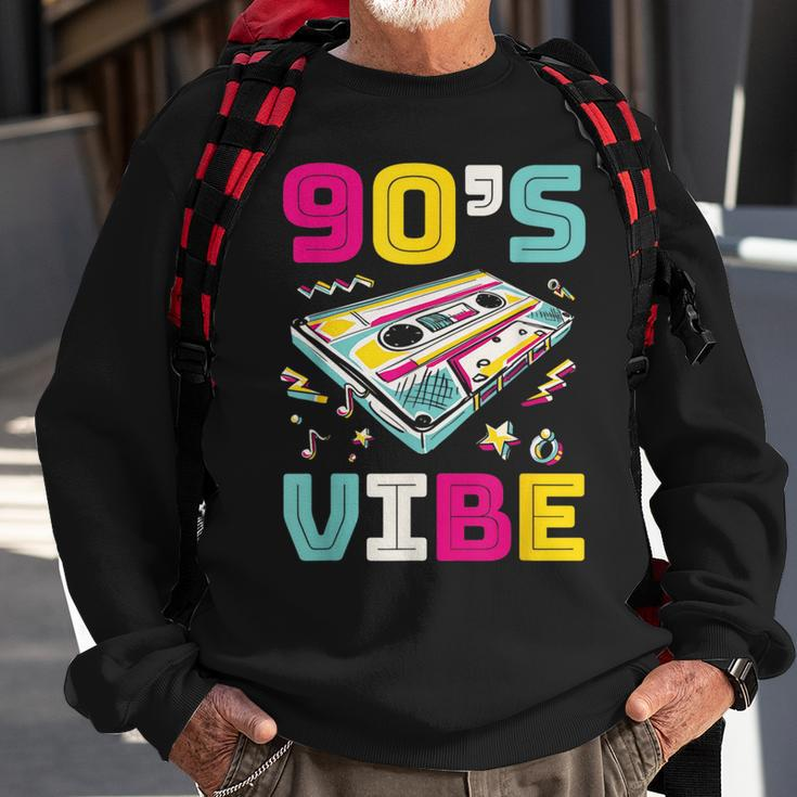 Retro 90S Vibes Take Me Back To The 90S Made Me Vintage 90S Vintage Designs Funny Gifts Sweatshirt Gifts for Old Men