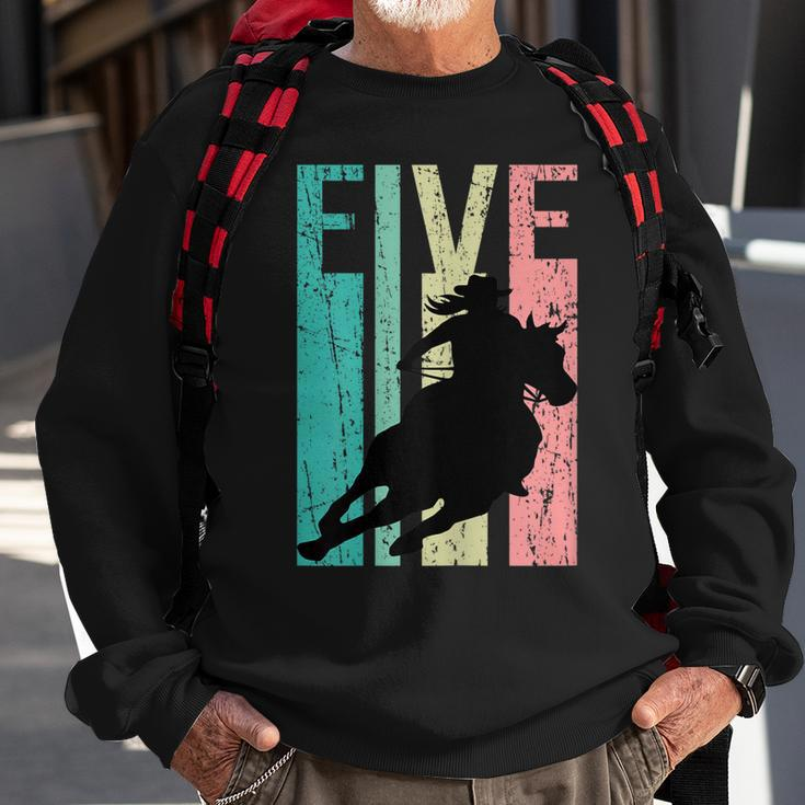 Retro Rodeo 5Th Birthday Horse Lover Cowgirl Country 5 Sweatshirt Gifts for Old Men