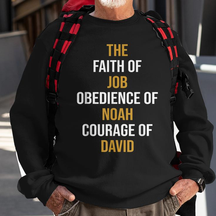 Righteous Man Black Hebrew Root Movement Yahweh Gift For Mens Sweatshirt Gifts for Old Men