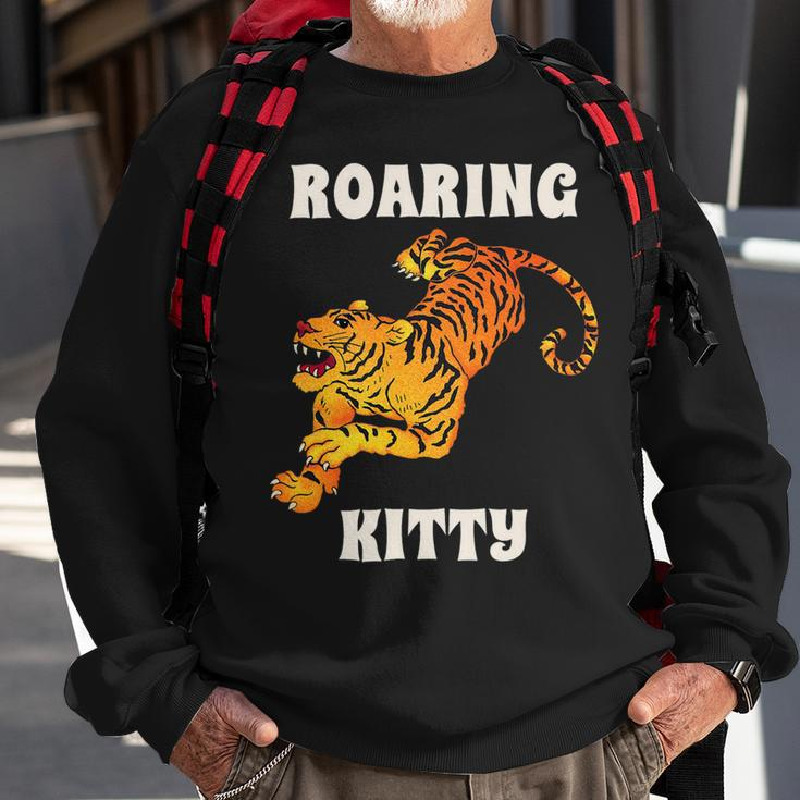 Roaring Kitty Dfv I Like The Stock To The Moon Sweatshirt Gifts for Old Men