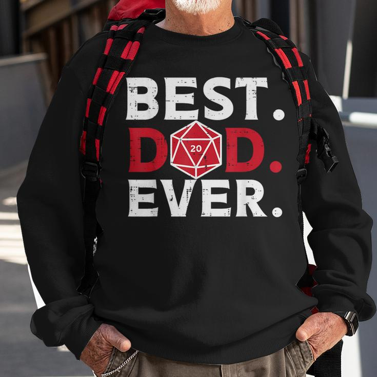 Rpg Best Dad Ever Gamer Daddy Papa Sweatshirt Gifts for Old Men