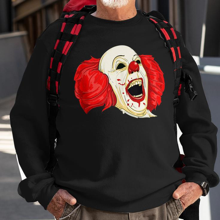 Scary Clown Famous Horror Gift Sweatshirt Gifts for Old Men