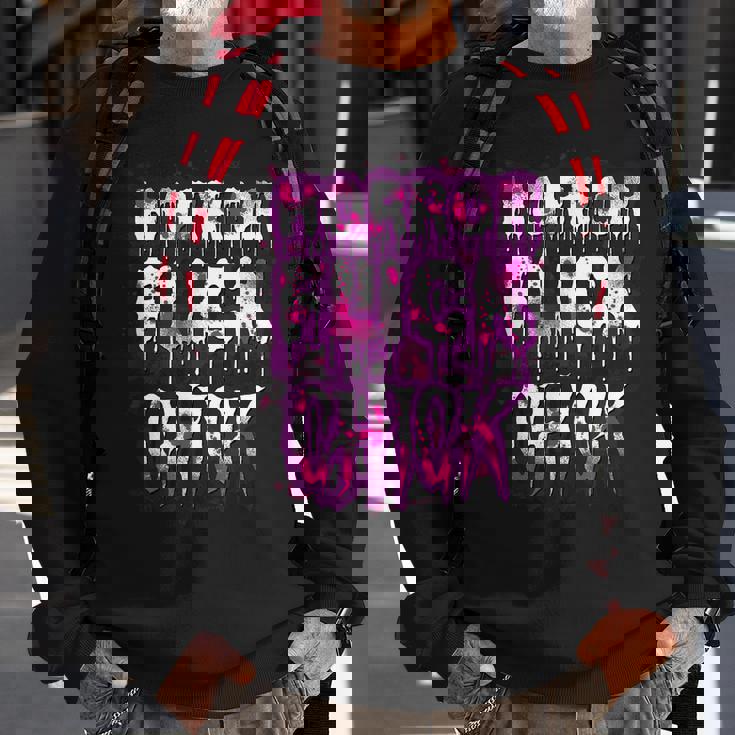 Scary Horror Movie Flick Chick Scary Sweatshirt Gifts for Old Men