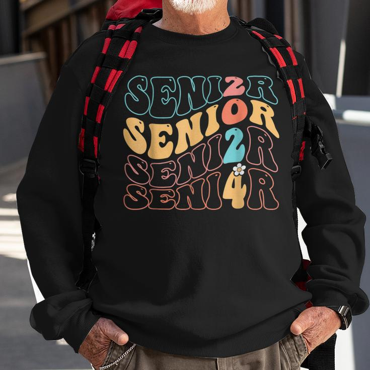 Senior 24 Graduation Class Of 2024 Cute Senior 2024 Sweatshirt Gifts for Old Men