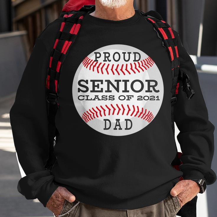 Senior Baseball Player Dad Class Of 2021 Gift For Mens Sweatshirt Gifts for Old Men